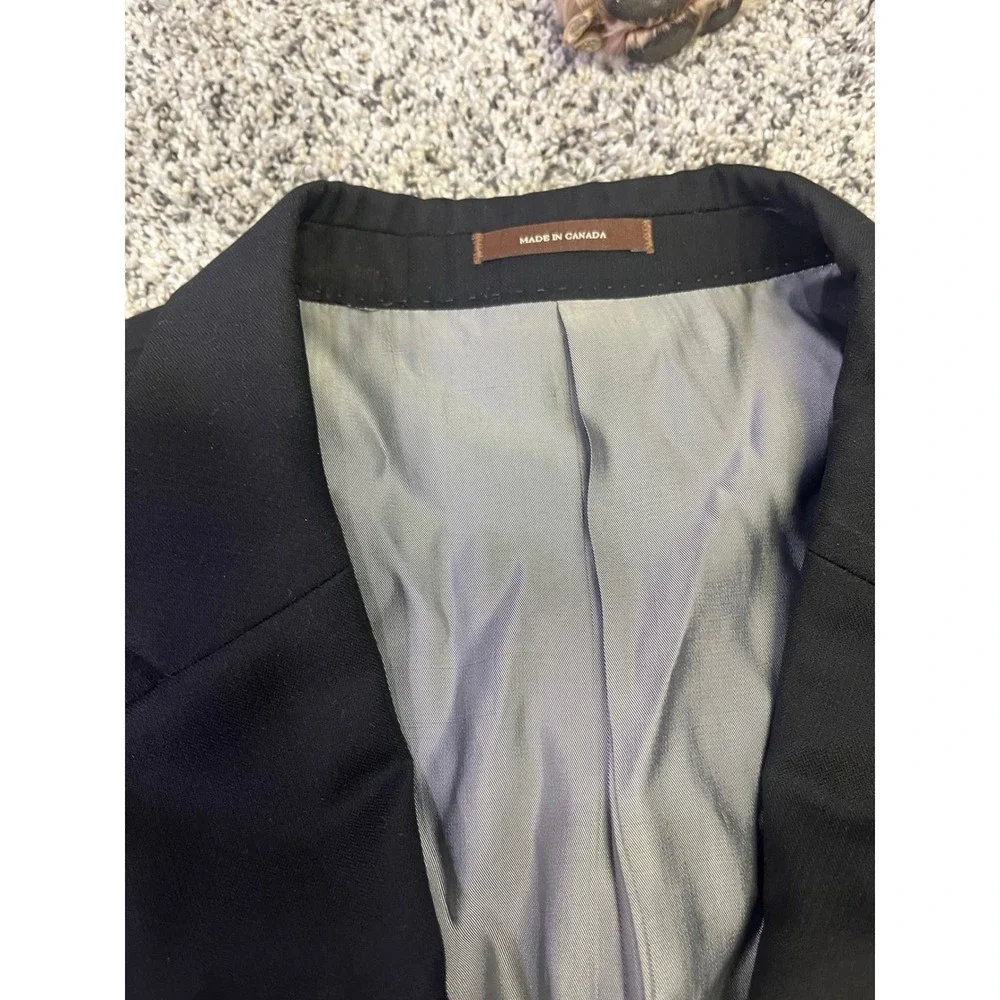 Peter Millar‎ Men's Black Blazer Jacket Business Casual Formal Suit Coat 44R